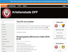Tablet Screenshot of kdff.nu